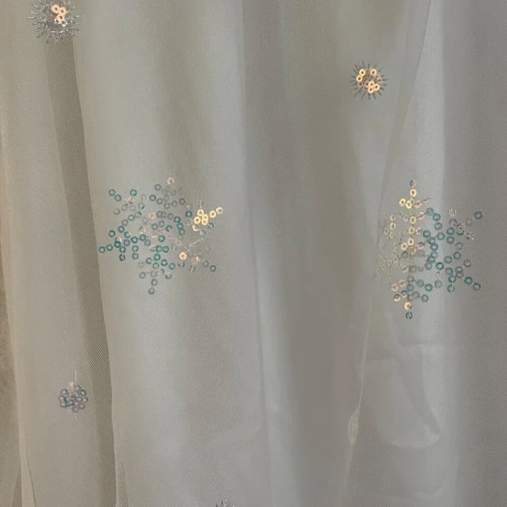 Elestory Womens Long Skirt Size S Sequin Princesscore Fairycore Romantic Angelic - Picture 2 of 6